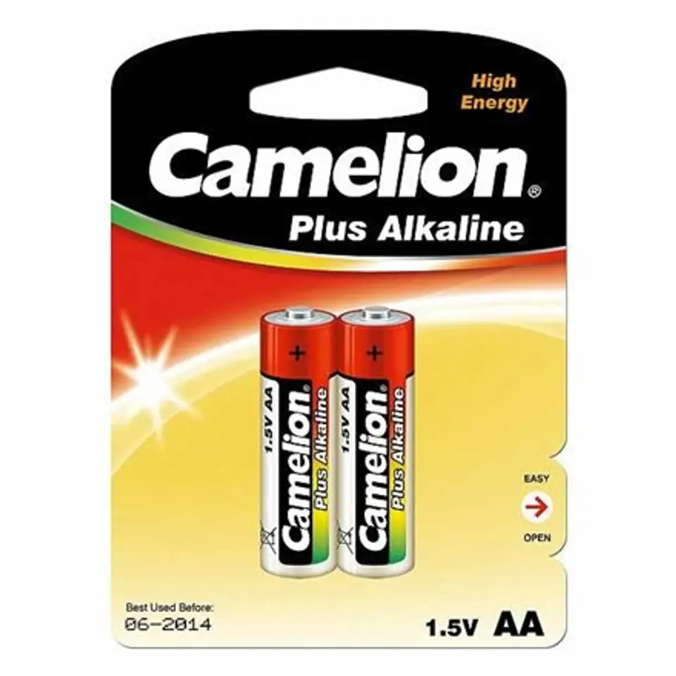 ⁨Camelion AA/LR6, Plus Alkaline, 2 pc(s)⁩ at Wasserman.eu