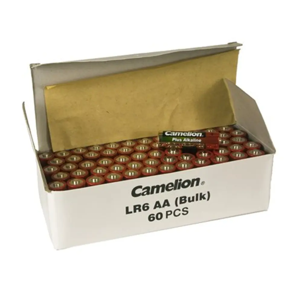 ⁨Camelion AA/LR6, Plus Alkaline, 60 pc(s)⁩ at Wasserman.eu