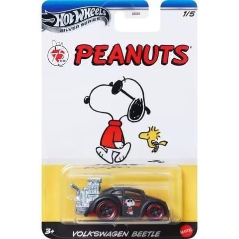 ⁨Hot Wheels Peanuts Volkswagen Beetle Snoopy⁩ w sklepie Wasserman.eu