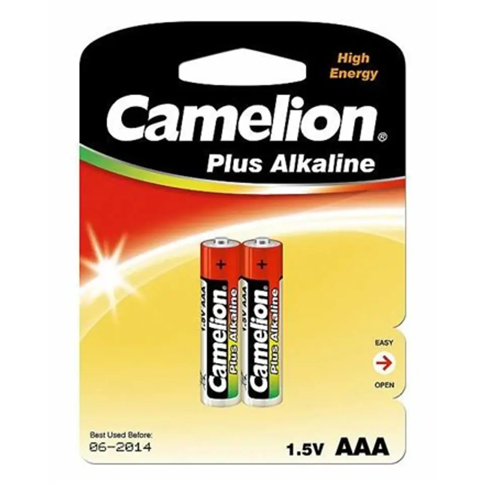 ⁨Camelion AAA/LR03, Plus Alkaline, 2 pc(s)⁩ at Wasserman.eu