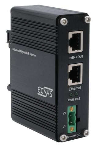 ⁨Exsys Poe++ Gigabit Injector 90W,⁩ w sklepie Wasserman.eu
