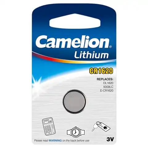 ⁨Camelion | CR1620 | Lithium | 1 pc(s)⁩ w sklepie Wasserman.eu