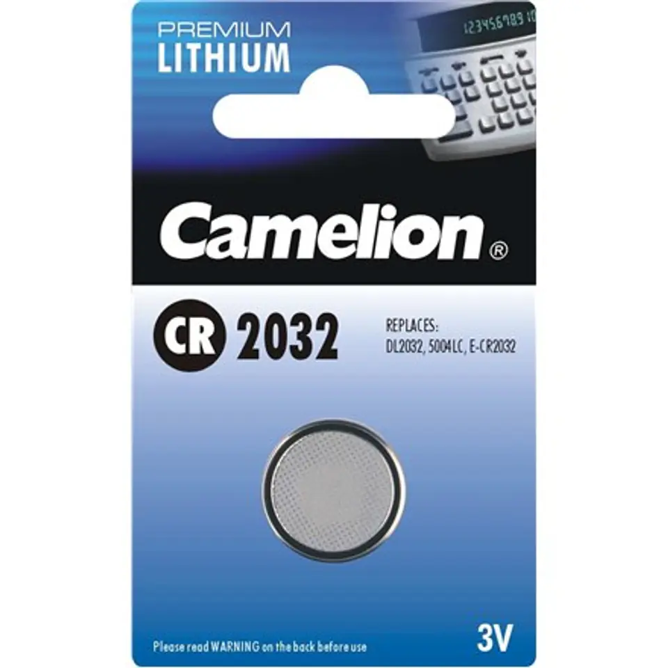 ⁨Camelion CR2032, Lithium, 1 pc(s)⁩ at Wasserman.eu