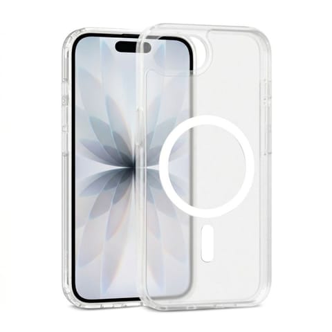 ⁨Crong Hybrid Matte Magnetic - Etui MagSafe iPhone 17e / 16e (biały)⁩ w sklepie Wasserman.eu