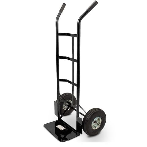 ⁨Wózek transportowy 200 kg stalowy 2 koła pompowane magazynowy do ładunków⁩ w sklepie Wasserman.eu