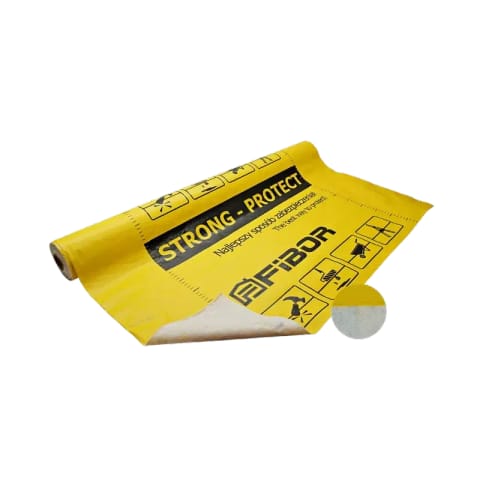 ⁨FIBOR MATA REMONTOWA STRONG PROTECT 1m*10m ŻÓŁTA⁩ w sklepie Wasserman.eu