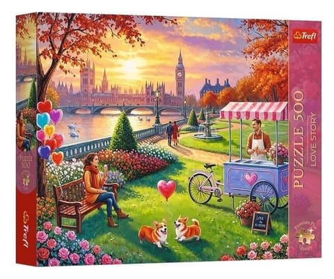 ⁨Puzzle 500 Love Story: Romantyczny Londyn⁩ w sklepie Wasserman.eu