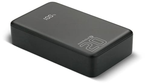 ⁨Powerbank everActive Energy Bank EB-22QB 20000 mAh 22,5 W 2x USB-A USB-C czarny⁩ w sklepie Wasserman.eu