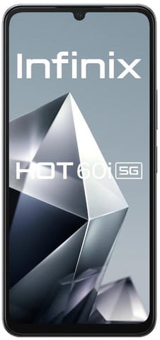 ⁨Telefon Infinix Hot 60i 5G 4/128GB Sleek Black⁩ w sklepie Wasserman.eu