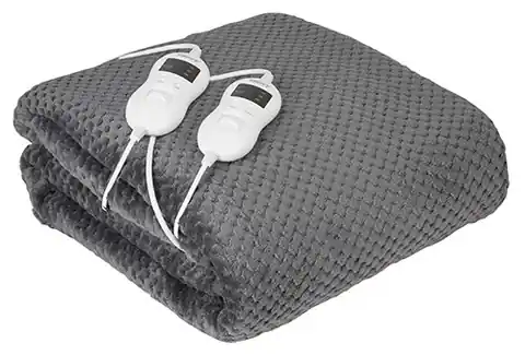 ⁨Camry Electric Heated Blanket CR 7417 Number of heating levels 8, Number of persons 2, Washable, Remote control, Coral fleece/Po⁩ w sklepie Wasserman.eu