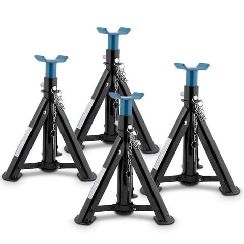 ⁨Podpory warsztatowe 2T regulowane kobyłki 4 szt stalowe 2000 kg⁩ w sklepie Wasserman.eu