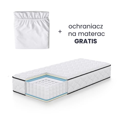 ⁨MATERAC Z POKROWCEM 80x190 H24⁩ w sklepie Wasserman.eu