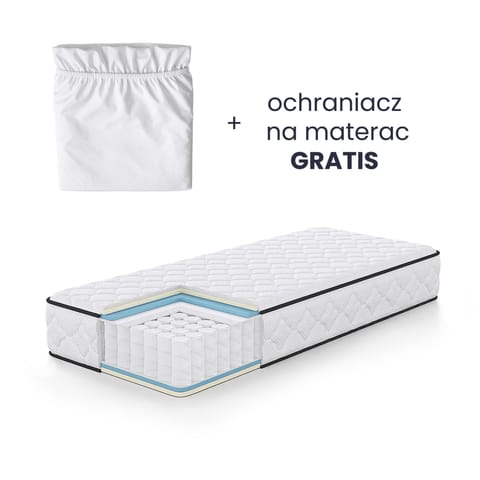 ⁨MATERAC Z POKROWCEM 80x200 H24⁩ w sklepie Wasserman.eu