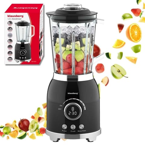 ⁨BLENDER KIELICHOWY WYŚWIETLACZ LED KLAUSBERG KB-9029 RETRO⁩ w sklepie Wasserman.eu