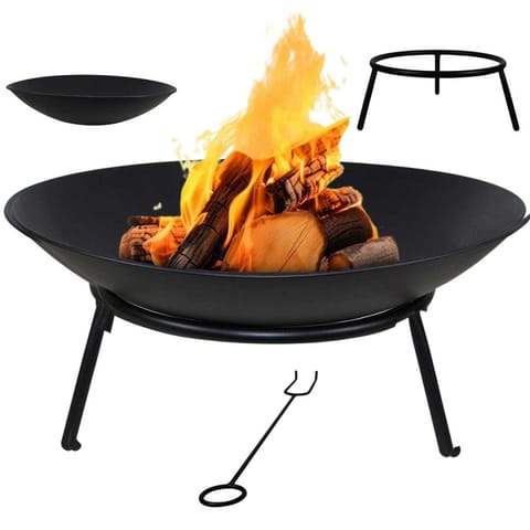 ⁨STALOWE PALENISKO OGRODOWE 60cm PALERMO⁩ w sklepie Wasserman.eu