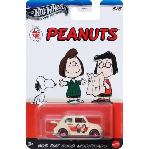 ⁨Hot Wheels Peanuts 60S Fiat 500D Modificado⁩ w sklepie Wasserman.eu