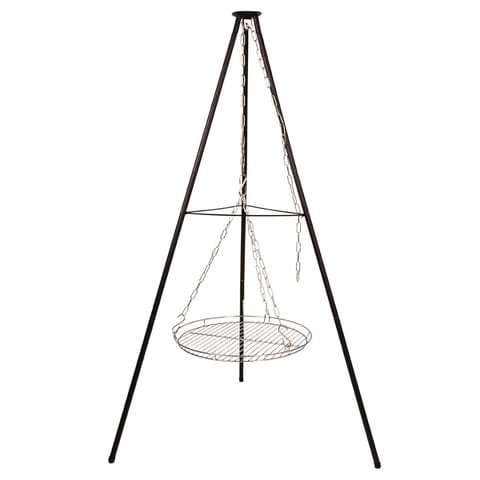 ⁨TRÓJNÓG STALOWY 15Ocm Z RUSZTEM 50cm GRILL DO PALENISK OGRODOWYCH⁩ w sklepie Wasserman.eu