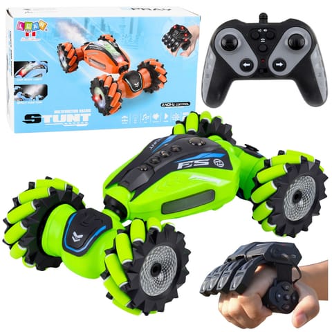 ⁨Auto Kaskaderskie Samochód Zdalnie Sterowane RC Gestami Światła Dźwięk Dym⁩ w sklepie Wasserman.eu