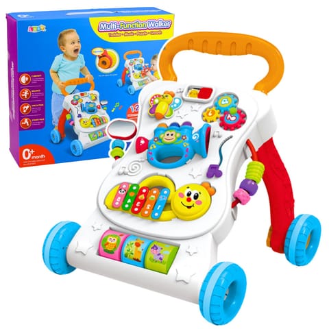 ⁨Pchacz Chodzik Edukacyjny Interaktywny Muzyczny Panel 3W1 Dźwięki⁩ w sklepie Wasserman.eu