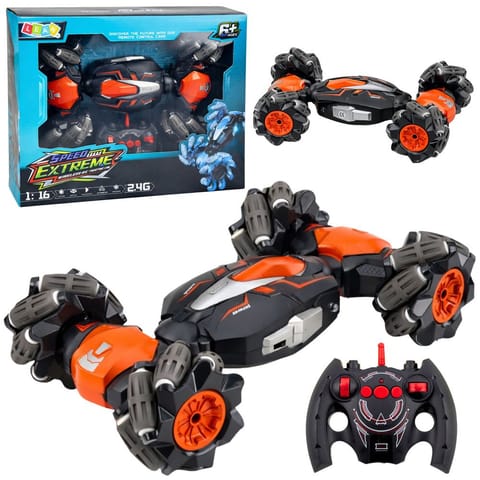 ⁨Samochód Zdalnie Sterowany RC Do Driftu Akrobacji Twist Pomarańczowy 1:16⁩ w sklepie Wasserman.eu