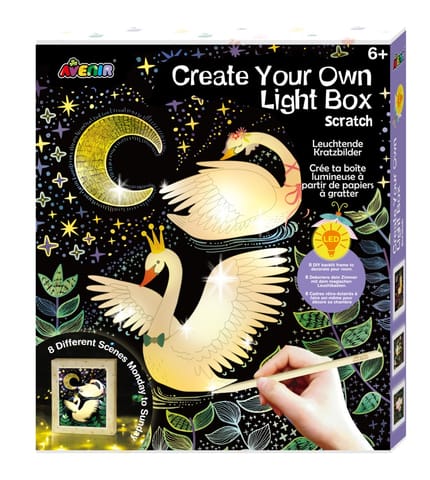 ⁨Creative set Create your own glowing frame⁩ at Wasserman.eu