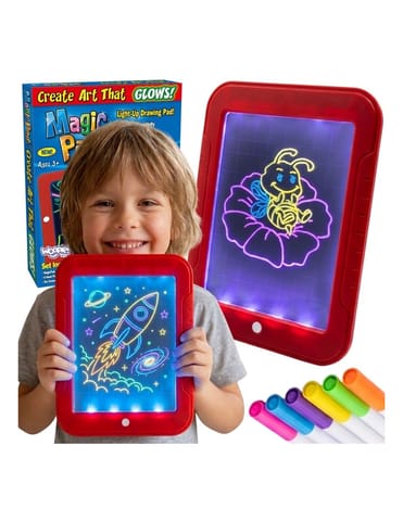 ⁨WOOPIE Magiczny Tablet Graficzny do Rysowania Neonowe Kolory⁩ w sklepie Wasserman.eu