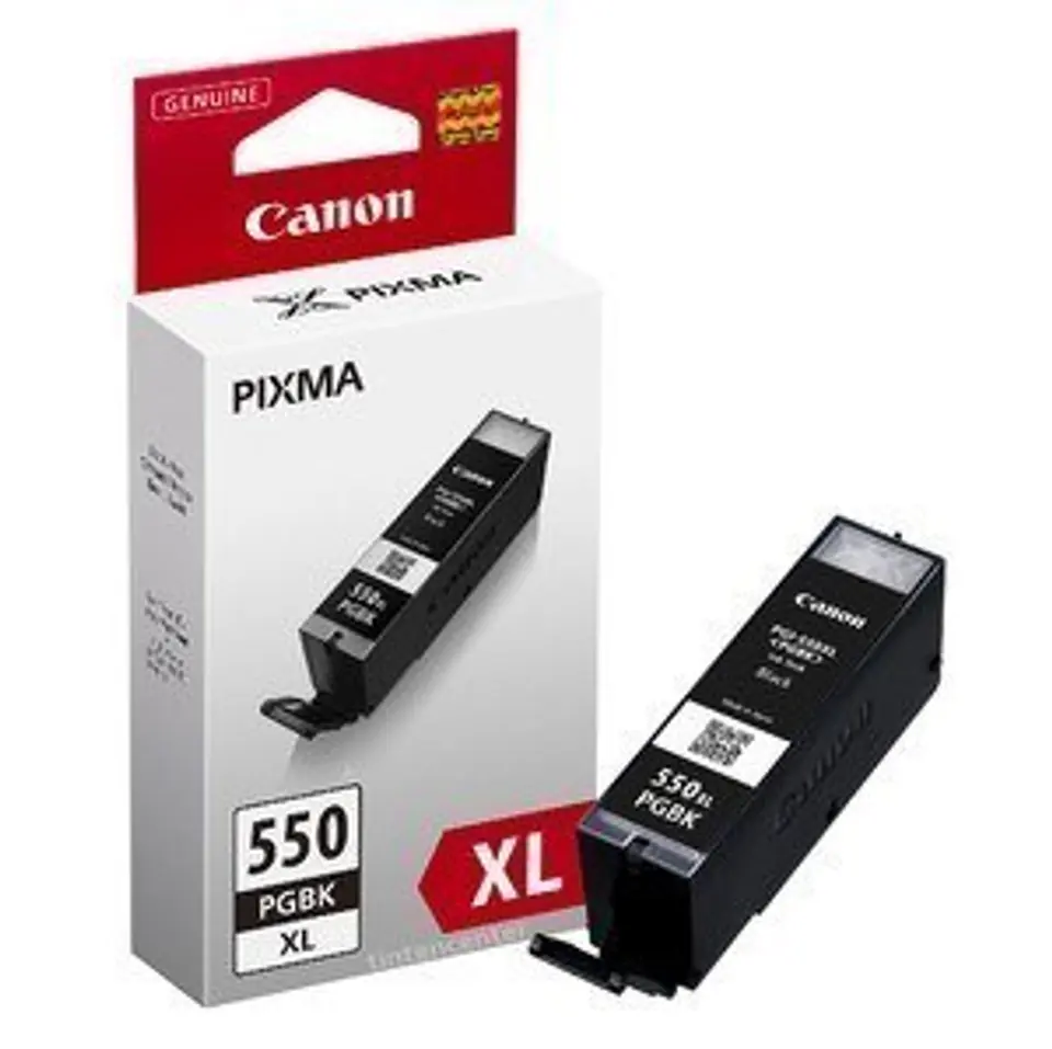 ⁨Canon PGI-550XL Ink Cartridge, Black⁩ at Wasserman.eu