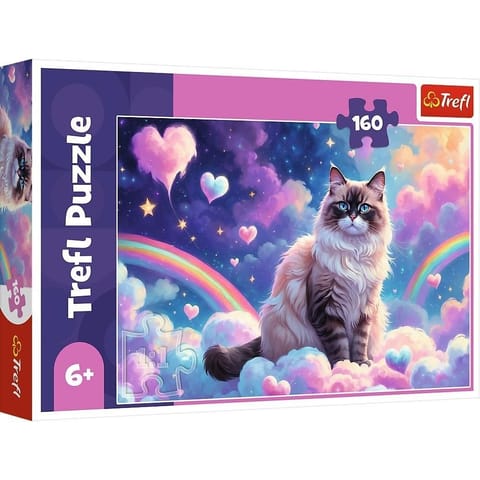 ⁨Puzzle 160 pieces Cat pet⁩ at Wasserman.eu