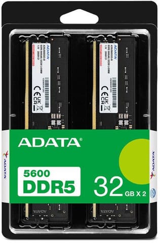 ⁨Pamięć DDR5 Adata Premier 5600 DIMM 32GB (2x16GB) CL46⁩ w sklepie Wasserman.eu