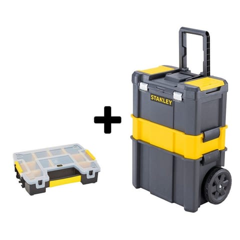 ⁨ZESTAW SKRZYŃ MOBILNY WARSZTAT Z ORGANIZEREM⁩ w sklepie Wasserman.eu