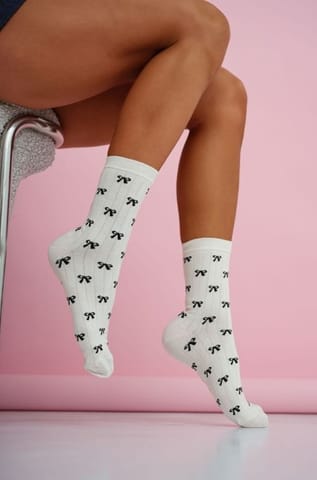 ⁨Skarpety 0200/221 Ecru (Rozmiar 37/41)⁩ w sklepie Wasserman.eu