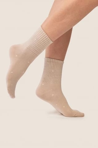 ⁨Skarpety SW/089 Beżowe (Rozmiar 35/38)⁩ w sklepie Wasserman.eu