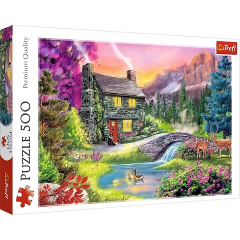 ⁨Puzzle 500 elements Mountain idyll⁩ at Wasserman.eu