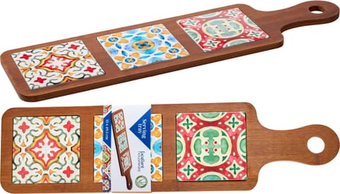 ⁨Długa taca do serwowania z bambusa 49 cm⁩ w sklepie Wasserman.eu