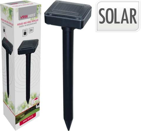 ⁨Solar repeller for pests of vole moles⁩ at Wasserman.eu