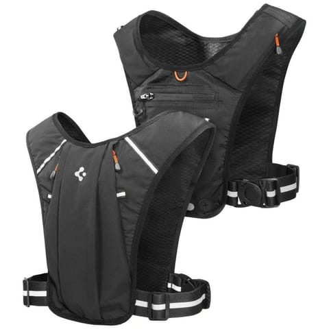 ⁨Kamizelka biegowa Spigen A720 Dynamic    Shield (M-L) czarny⁩ w sklepie Wasserman.eu