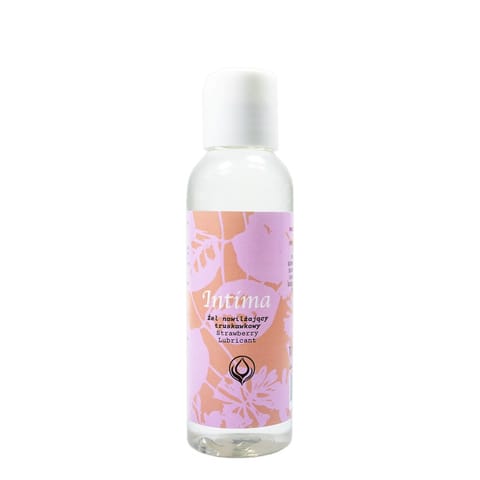 ⁨Intima żel nawilżający truskawkowy - strawberry lubricant - 100 ml⁩ w sklepie Wasserman.eu