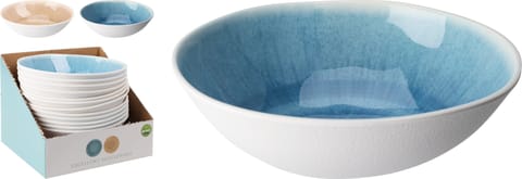 ⁨Mała miseczka z melaminy 18 cm 720 ml 2wzory do wyboru⁩ w sklepie Wasserman.eu