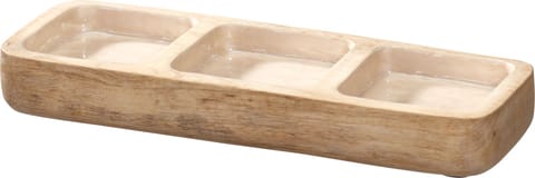 ⁨Taca do serwowania z drewna mango 29,5x10,5x3,5 cm⁩ w sklepie Wasserman.eu