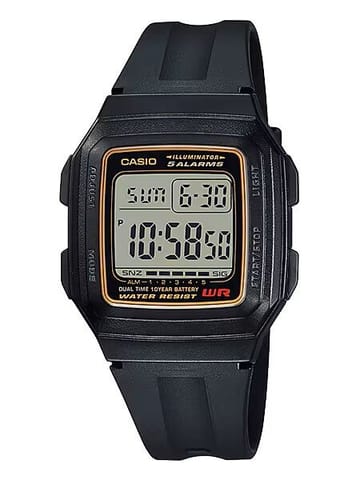 ⁨ZEGAREK MĘSKI CASIO F-201WA-9A (zd164a) - KLASYKA + BOX⁩ w sklepie Wasserman.eu