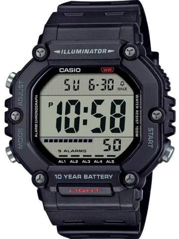 ⁨ZEGAREK MĘSKI CASIO AE-1600H-1AVEF + BOX (zd300a)⁩ w sklepie Wasserman.eu