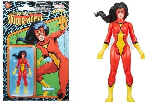 ⁨Figurka Marvel retro legends Spider-Woman⁩ w sklepie Wasserman.eu