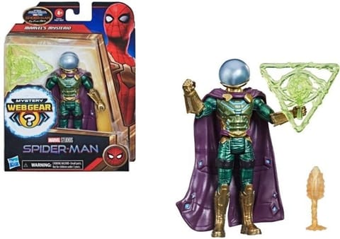 ⁨Figurka Spiderman Marvel Mysterio Mystery Web Gear⁩ w sklepie Wasserman.eu