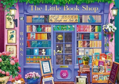 ⁨Puzzle 500 Tea Time Sklepik z książkami TREFL⁩ w sklepie Wasserman.eu