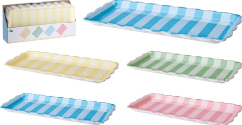 ⁨TACA Z MELAMINY 32CM 4 WZORY⁩ w sklepie Wasserman.eu