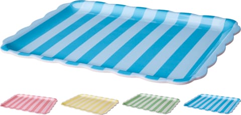 ⁨TACA Z MELAMINY 36CM 4 WZORY⁩ w sklepie Wasserman.eu