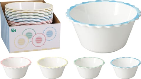 ⁨MISKA Z MELAMINY 25CM 4 WZORY⁩ w sklepie Wasserman.eu