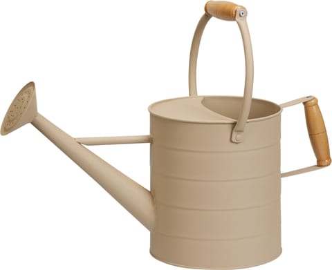 ⁨Konewka vintage z ocynkowanego metalu 42x17x18,5 cm jasny brąz⁩ w sklepie Wasserman.eu