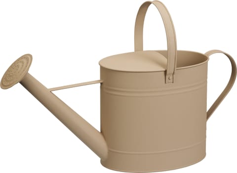 ⁨Duża konewka ogrodowa z ocynkowanego metalu 59 cm 7,5 L brązowa⁩ w sklepie Wasserman.eu