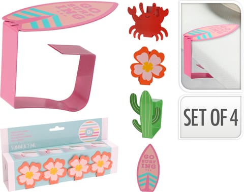 ⁨Klipsy obciążniki 4 sztuki do obrusów⁩ w sklepie Wasserman.eu